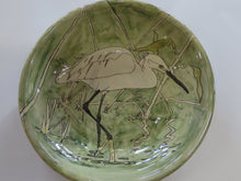 Load image into Gallery viewer, Large dish depicting Little egrets
